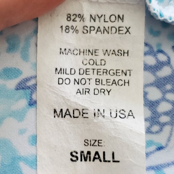 Southwind Apparel UPF 50 Bandeau Swing Sun Athletic Dress Pineapple Print Small - Picture 12 of 12